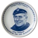 Hansa Commemorative Plate of Lasse Dahlquist 1910-1979