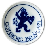 Hackefors Swedish Commemorative Plate Gothenburg 350th Anniversary