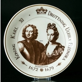 Swedish Royal Couples Karl XI and Ulrika Eleonora 1672-1679