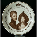 Schwedische königliche Paare Gustav IV Adolf und Fredrika Dorotea 1792-1809