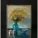 1990 Scandia Tin candlestick, Globe flower