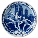 The Munich Olympics 1972, plate 20th Olympic Games, Seltmann