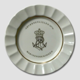 1974 The Navy's Christmas plate, Royal Copenhagen