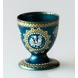 1980 Steinböck Easter egg cup, Turquoise