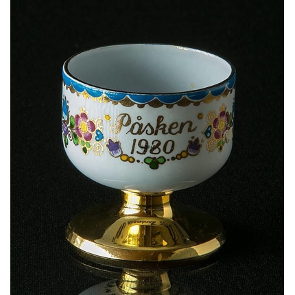 1980 Steinböck Easter egg cup, blue