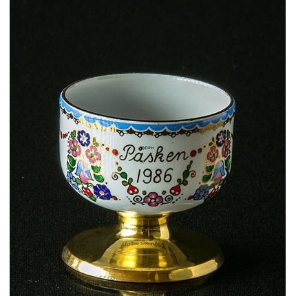 1986 Steinböck Easter egg cup, light blue