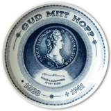 Coin Plate No. 13 Swedish Ulrika Eleonora