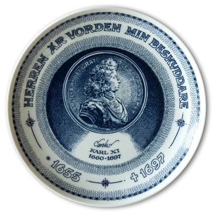 Møntplatte Nr. 15 Svensk Karl XI