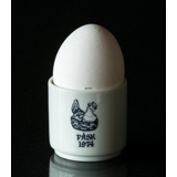 1974 Stockbild Easter Egg cup, hen