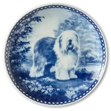 Tove Svendsen Dog plate, Old English Sheepdog