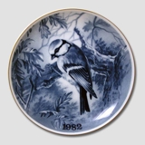 Tove Svendsen, Bird plate Blue Titmouse 1982