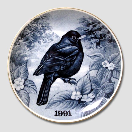 Tove Svendsen, Bird plate Black Bird 1991