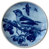 1993 Tove Svendsen  Bird plate, Hawfinch