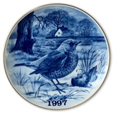 1997 Tove Svendsen  Bird plate, Fieldfare