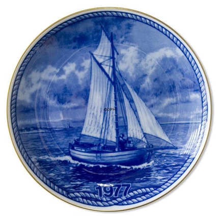 1977 Tove Svendsen Fishing plate