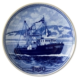 1980 Tove Svendsen Fishing plate