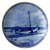 1983 Tove Svendsen Fishing plate