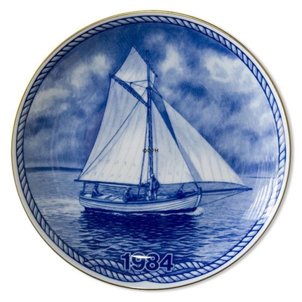 1984 Tove Svendsen Fishing plate