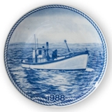 1988 Tove Svendsen Fishing plate