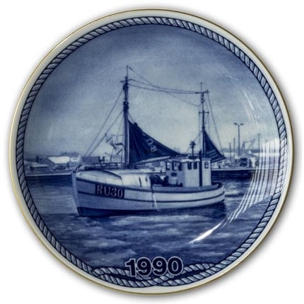 1990 Tove Svendsen Fishing plate