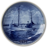1991 Tove Svendsen Fishing plate