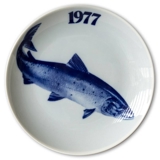 1977 Tove Svendsen Fish plate, Salmon