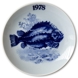 1978 Tove Svendsen Fish plate, Lumpsucker