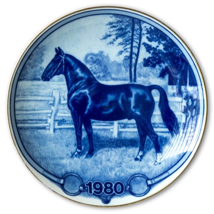 1980 Tove Svendsen, Horse plate
