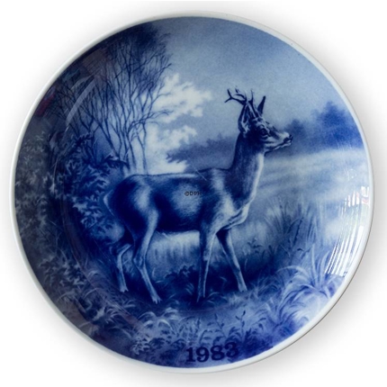 1983 Tove Svendsen, Hunting plate, animal