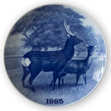 1985 Tove Svendsen, Hunting plate, animal
