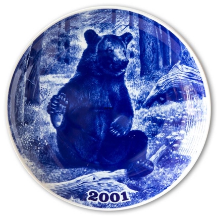 2001 Tove Svendsen, Jagtplatte, Brun bjørn
