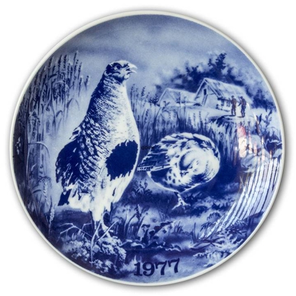 1977 Tove Svendsen, Hunting plate, Partridge
