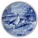 1981 Tove Svendsen, Hunting plate, Grey Lag Geese