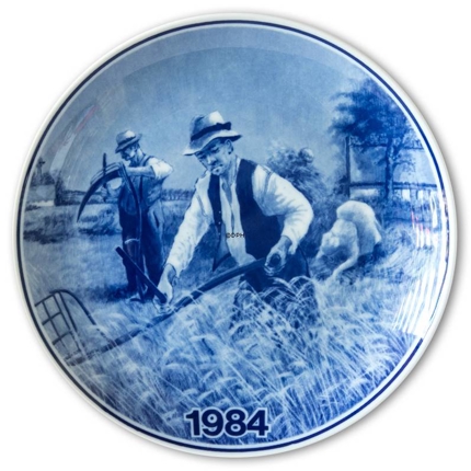 1984 Tove Svendsen Farmer plate, Harvest
