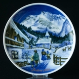 1984 Tettau traditional Christmas plate