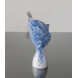 Wiinblad Titania Vase nr. 20 hånddekoreret, blå/hvid decoration