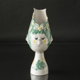 Wiinblad Titania Vase, hand painted, multi colour
