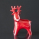 Elk in red ceramics