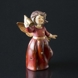 Angel with star in red, Tealight, small