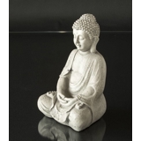 Buddha in meditation Dhyana Mudra, Grey Magnesia