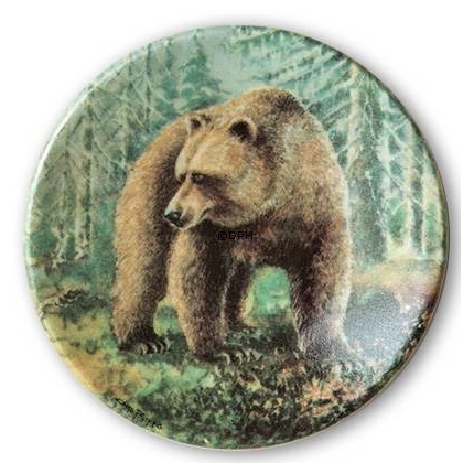 Arabia Predator Plaquette with Bear (MINI Plate)