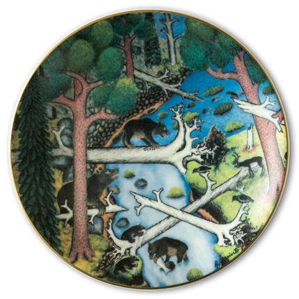 1989 Arabia Artist plate