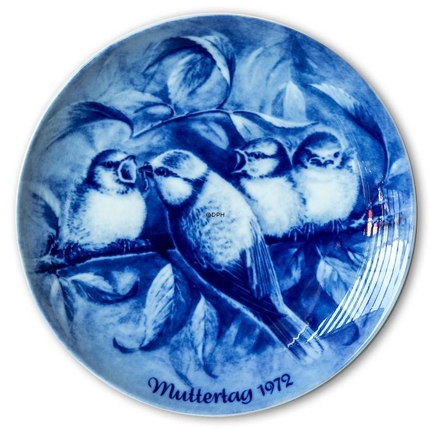 Berlin Design mother's day plate 1972 (German Text)