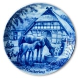 Berlin Design mother's day plate 1978 (German Text)