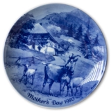 Berlin Design mother's day plate 1980 (English Text)