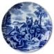 Berlin Design mother's day plate 1987 Foxes (German Text)