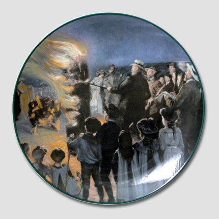 Plate with motif of the Skaw Painters, Christineholm