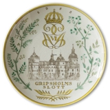 1953 Gefle Castle plate, Gripsholms Castle