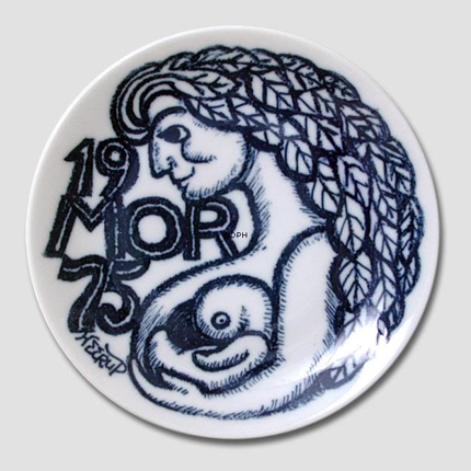 1975 Famous Danish Artists, Mothers' Day plate