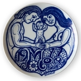 1977 Famous Danish Artists, Mothers' Day plate